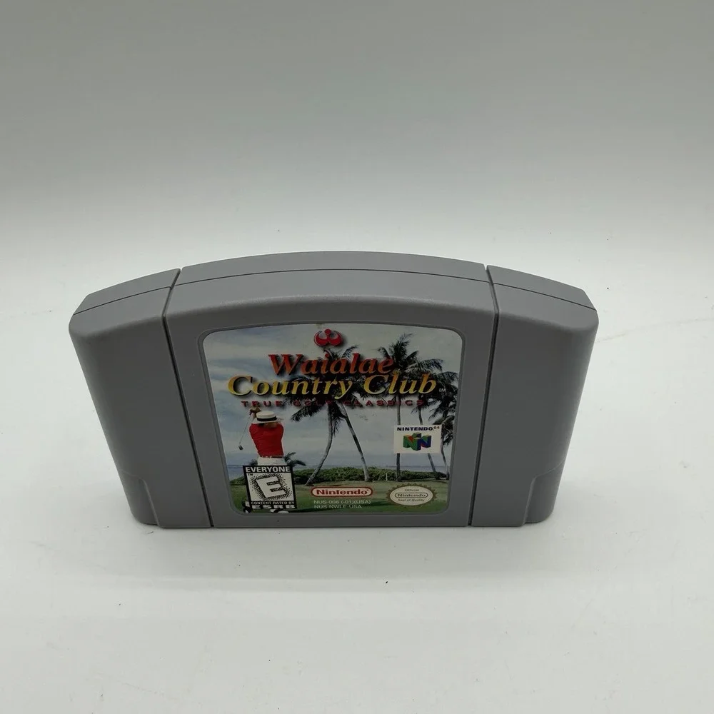 Waialae Country Club (Nintendo‎ 64 N64, 1998) Authentic Cartridge Only TESTED